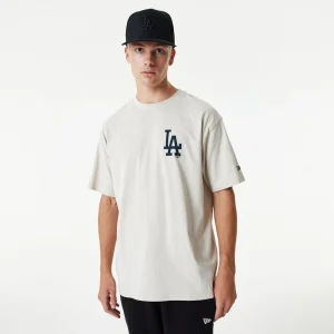MLB Stadium Graphic Over Size Los Angeles Dodgers Stone/Navy