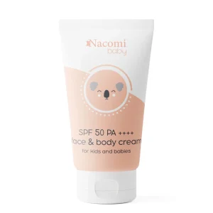 SPF 50 ansikts- og kroppskrem for barn og babyer