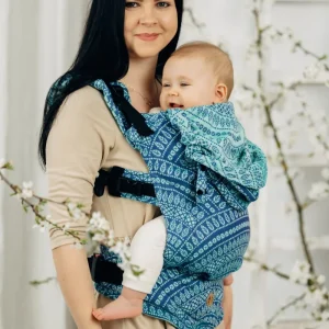 Bæreseler Lenny Go, Jacquard Weave, 100% bomull , Størrelse – Baby, HEYDAY