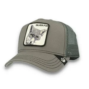 Goorin Trucker Cap Silver Fox Grey