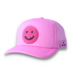 No Shanks Trucker Cap Pink