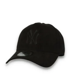 9FORTY A-Frame Faux Suede New York Yankees Black On Black