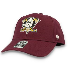47 Mvp Snapback Anaheim Ducks Plum