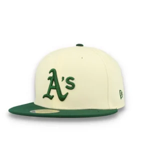 59FIFTY Team Colour Oakland Athletics Beige