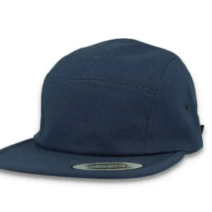 Navy 5-Panel Classic Jockey Cap - Yupoong 7005