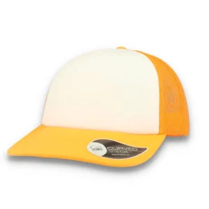 Trucker Cap Orange Fluo/White Atlantis Rapper Foam
