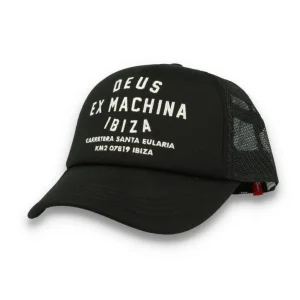 Trucker Cap Black Deus Ibiza Address