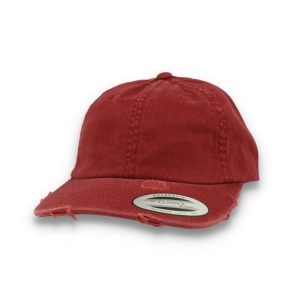 Low Profile Destroyed Cap Maroon 6245DC
