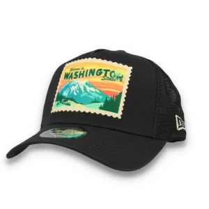 9FORTY A-Frame Trucker Cap Postcard Washington State