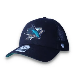 San Jose Sharks NHL Trucker Cap Branson Black
