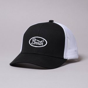 BRIXTON PARSONS X MP MESH CAP - BLACK/WHITE