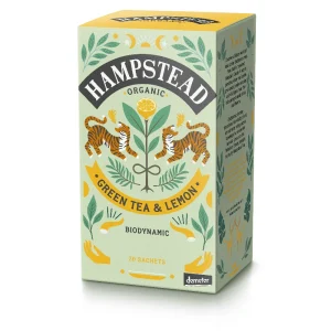Green tea Lemon økologisk te Hampstead