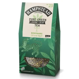 Hampstead Tea økologisk pure green tea løsvekt