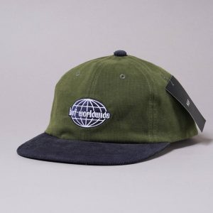 Cap Gleobal Corduroy 6 Panel Hat Basil