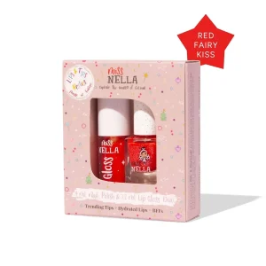 Lip & Nail Duo (Croco Dazzle + Gloss Fairy Kiss)
