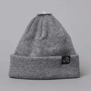 LOKK Patch Wool Beanie Heather Grey