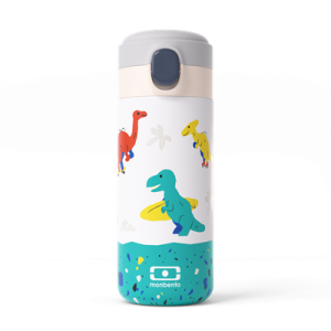 Drikkeflaske med dinosaurer – Monbento Pop